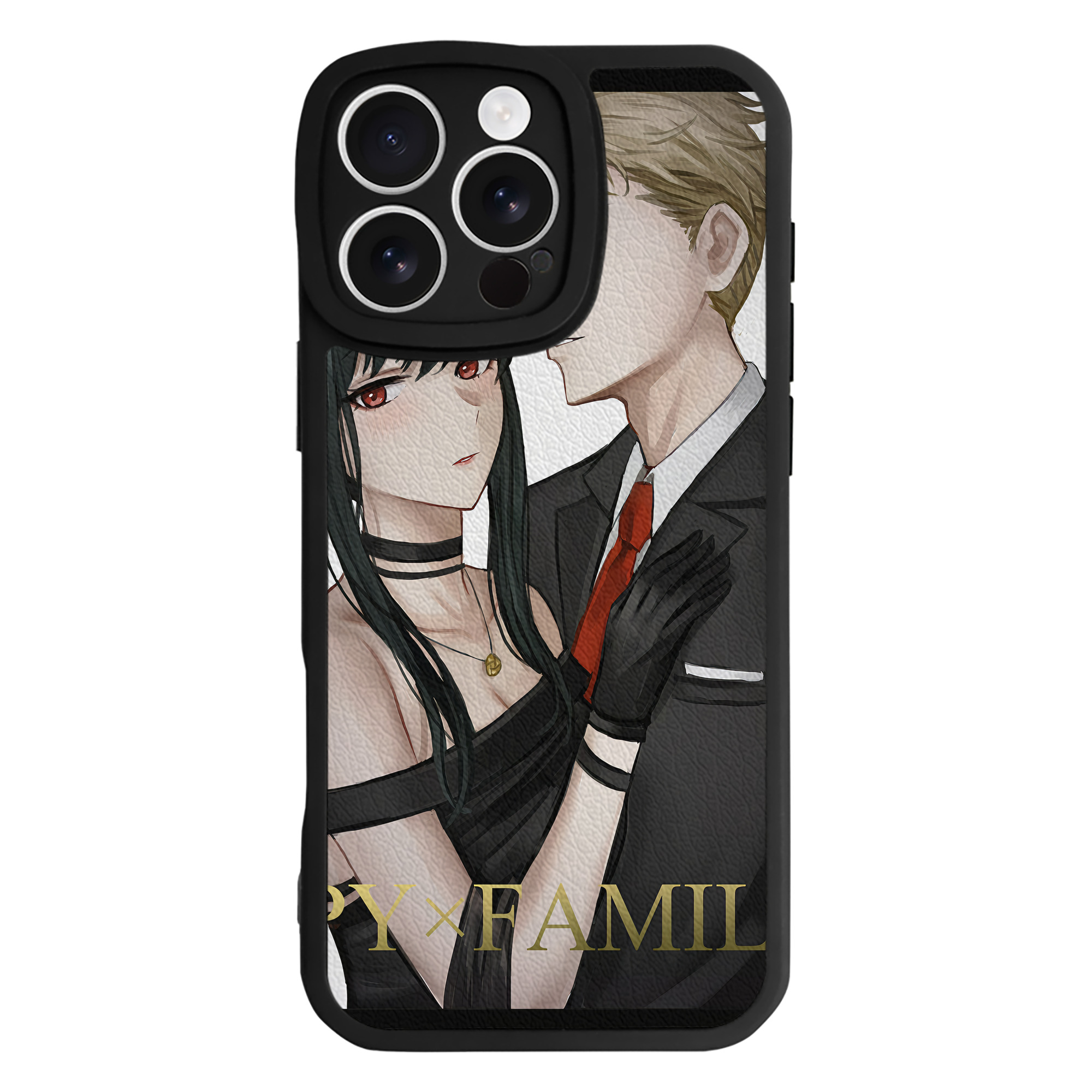 （画像用） SPY×FAMILY间谍家家酒 【iPhone 16シリーズ対応】シリコンスマホケース（レザー調） 材質：シリコン